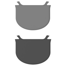 2 Pieces Silicone Slow Cooker Divider Reusable Slow Cooker Liner Adjustment 6 7 8 Litre LeakProof Oval Round Pot Hole Cooker Bags