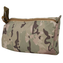 General-Purpose Camouflage Vest, Durable Wear-Resistant Pouch with Smooth Zippers, Elastic Bands MOLLE Loop Panel for Waterproof Gear