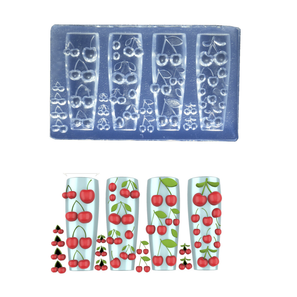 Nails Art Moulds Silicone Template Nails Designing Tool-Style 7