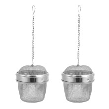 Veelzijdig thee-infuser van roestvrij staal, sieradenwasmandje voor het reinigen van accessoires, hittebestendig en roestvrij voor probleemloos