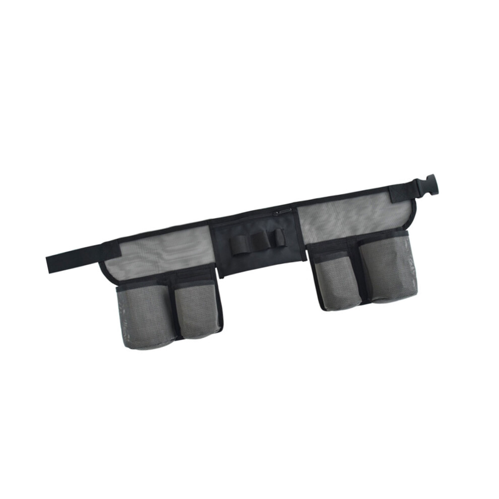 Sturdy Nylon Tool Pouch Multipocket Organizers-Black 7696001061350