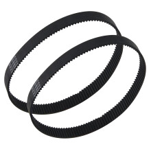 2Pcs Air Compressor Belt Replacement Rubber Timing Belt Replaces