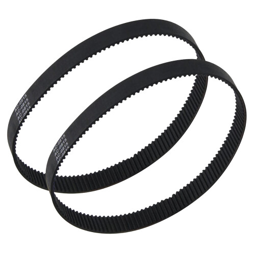 2Pcs Air Compressor Belt Replacement Rubber Timing Belt Replaces