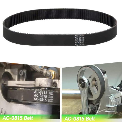 2Pcs Air Compressor Belt Replacement Rubber Timing Belt Replaces 1