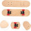 1 piece handdrawn skateboard, skateboard tool, blank deck, rack, DIY accessories 2