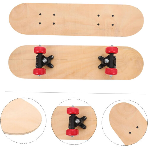1 piece handdrawn skateboard, skateboard tool, blank deck, rack, DIY accessories 1
