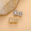 Practical Sturdy Copper Plated Heart Shaped Grillzs-Silver 6