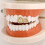 Practical Sturdy Copper Plated Heart Shaped Grillzs-Silver 7
