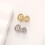 Practical Sturdy Copper Plated Heart Shaped Grillzs-Silver 5