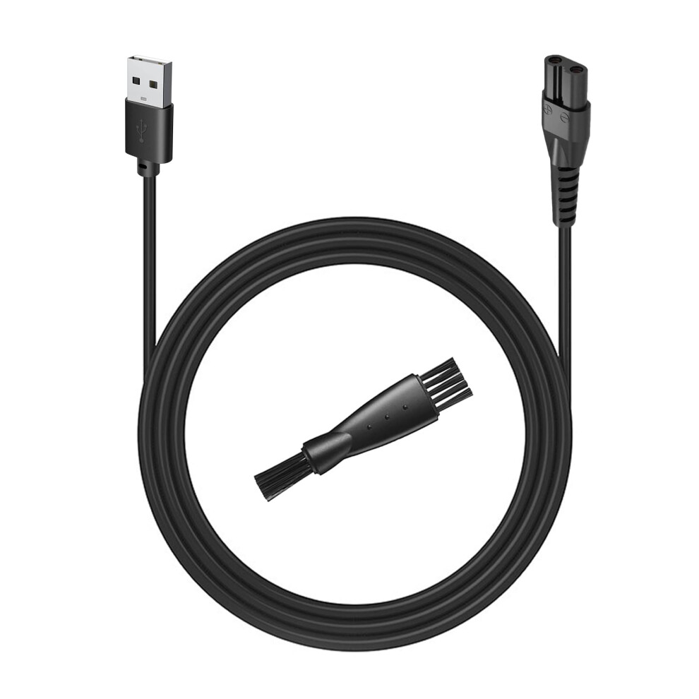 Trimmer Charger Cord for Electric Groin and Bikini Trimmers, Fast USB Charging 3.3ft Cable