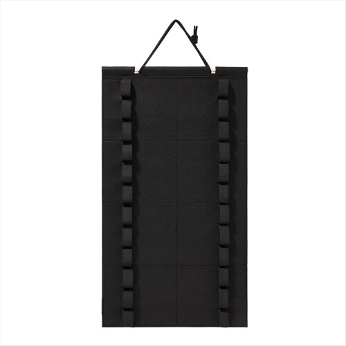 Felt Hanging Storage Bag for Taekwondo Belt Wall-Mounted Accessory wit