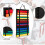 Felt Hanging Storage Bag for Taekwondo Belt Wall-Mounted Accessory wit 4
