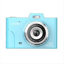 1080P Kinderkamera, 48 MP Dual-Objektiv, 8-facher optischer Zoom, Mini-CCD, 2,8-Zoll-TFT-Display