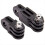 For SARGO Buckle Base Support Mount Flat Curved Bottom Action Camera A 3