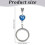 Adjustable Pearls Encrusted Bouquet Jewelry for Bride-Silver 3