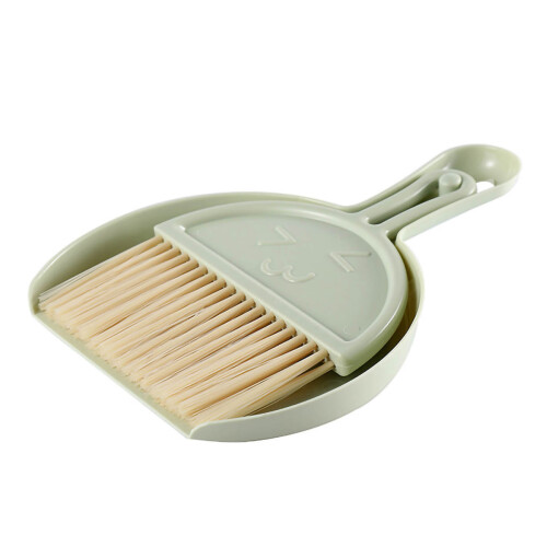 Piccolo set di spazzole per la pulizia della casa, efficiente e versatile, mini scopa e paletta per scrivania, divano, tavolo e tastiera, resistente