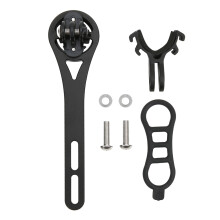 Lichtgewicht stopwatchadapterhouder met stabiele codetabelbevestiging voor racefietsen en mountainbikes. Gemaakt van zeer harde aluminiumlegering.