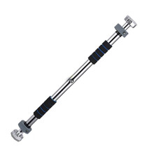 Adjustable pullup bar for door frame, wallmounted, for chinups, no screws required, home fitness equipment, 65–115 cm (85 inches).