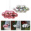Cute Cloud Shape Discos Balls Mirror Ornament for-Pink 3