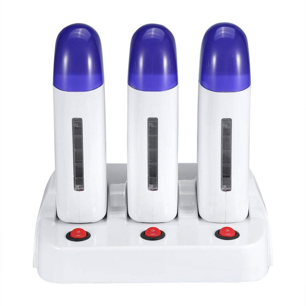 RollOn Wax Heater with Rapid Wax Melting for Hair Removal, Portable Wax Warmer for Home and Travel