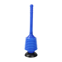Professional Pressure Toilet Plunger with Bellows Design and Ergonomic Grip for All Purpose Use