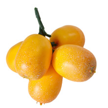 Artificial Loquat Fruit Realistic Simulation Fruits-5 forks