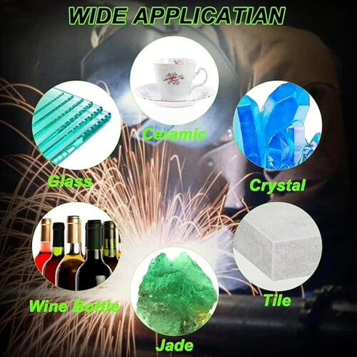 Rock Slab Grinding Disc, Plate Flat Disc Tile Ceramic, and Cutting 4PC 2