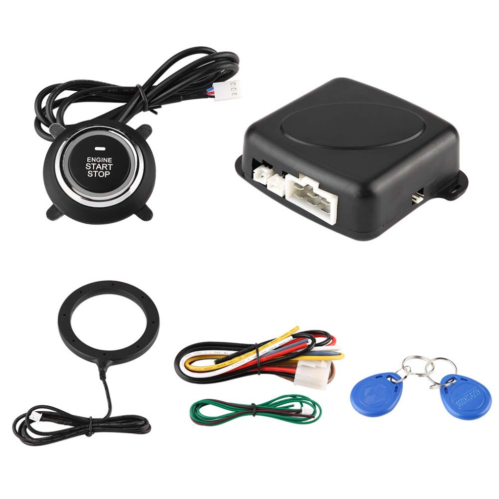 Car Alarm Security System With Push Button Engine Start Stop, Antitheft Lock And Emergency Alert 9001264739195