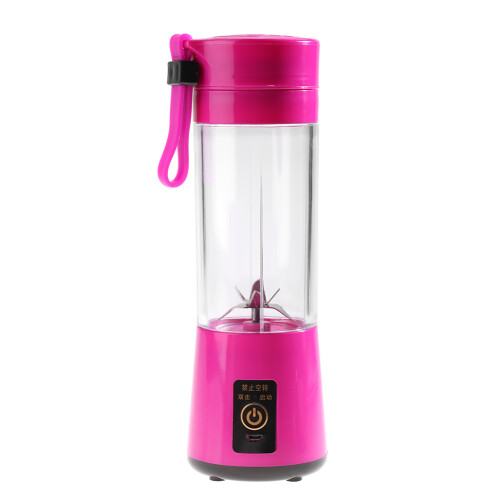 Συμπαγής Μηχανή για Smoothie, Φορητό Μπλέντερ με Επαναφορτιζόμενο Αποχυμωτή USB, Έξι 1
