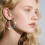 Stylish Pentagon Alloy Ear Hoops Comfortable Portable-Silver 5