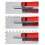 Squared Trowel 3pcs Set, with Rubber Grout Float,Grout Sponges and Wor 4