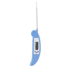 Digitale voedselthermometer voor koken, waterdichte barbecue-thermometer met directe aflezing, automatisch roterend display en kalibratiefunctie -