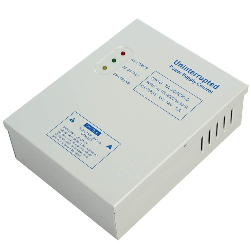 Door Access Control Power Supply 12V 5A For Electric Lock And Intercom Camera With Battery Protection 9339159911495