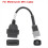 1pcs OBD Diagnostic Cable for 6Pin to 16Pin OBD2 Scanner Adapter 4