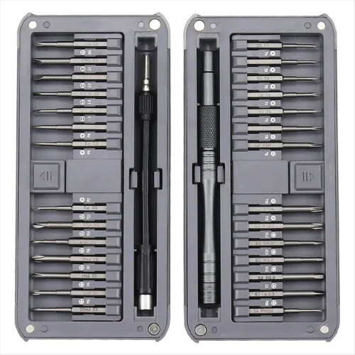 30 in 1 Screwdriver Set Magnetic Screw Driver Extended Bits Torx Hex P