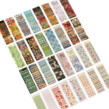 Cartoon Decorative Sticker for Scrapbooking-old time scene