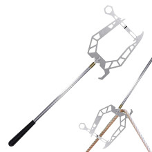 Telescoping automatic multipurpose ship parking tool for fishing boats