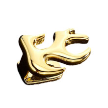 Practical Fang Grillzs Copper Tooth Caps-Gold-color Hollow