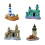 Resins Lighthouse Crafts Aquariums Landscape Fish Tanks-Type B 2