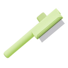 Efficient Fleas And Dust Removal Comb-Green Fine tooth model