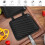 Sandwich Toaster Grill Pan with Handle Nonstick for Camping Breakfast, Black 4