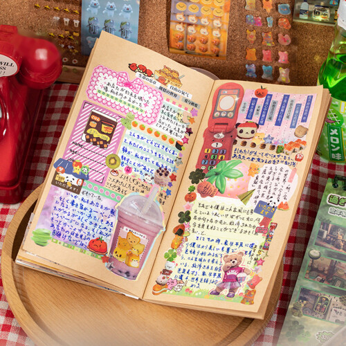 Cartoon Sticker Scrapbooking Decorative-fleeting whispers 2