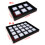 Memory Foam Cushioned Square Acrylic-Black 20 bit large pallet 4