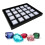 Memory Foam Cushioned Square Acrylic-Black 20 bit large pallet 3