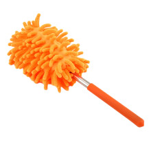Kit de curățare cu pene, perie din microfibră cu tijă extensibilă, cap flexibil pentru utilizare umedă sau uscată, ideal pentru curățarea