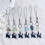 Cat Keychain Acrylic Alloy Phone Charm Accessory Hanging-White 7