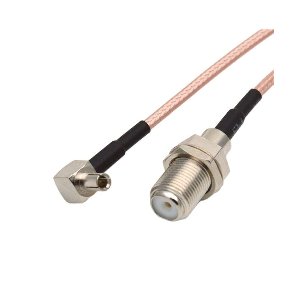 3G Modem Right Angle To Ftype Female Rg316 Pigtail Adapter Cable 50Cm For Router 9119770545473