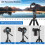 1.6m Reverse-Folding Professional Video Tripod with Fluid Drag Head f 5