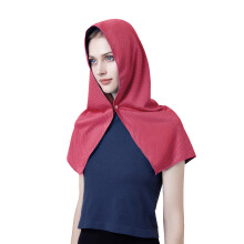 Breathable Sun Guard Shawl Quick Drying Headscarf for Beach-Red