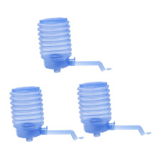 3Pcs Manual Water Pump with Hose Extensions Easy Hand Press Drinking Water Dispenser for Home Office Camping